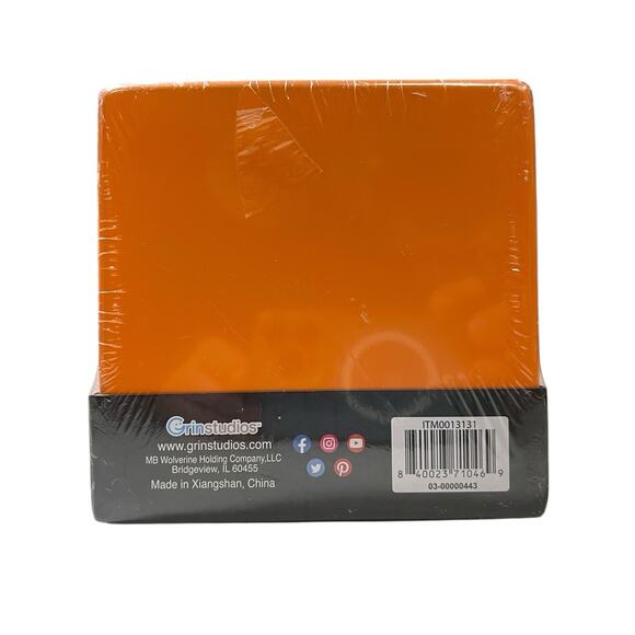 Grin Studios Combination Safe Bank for Kids – Orange Toy Coin Bank with Lock - Picture 4 of 7